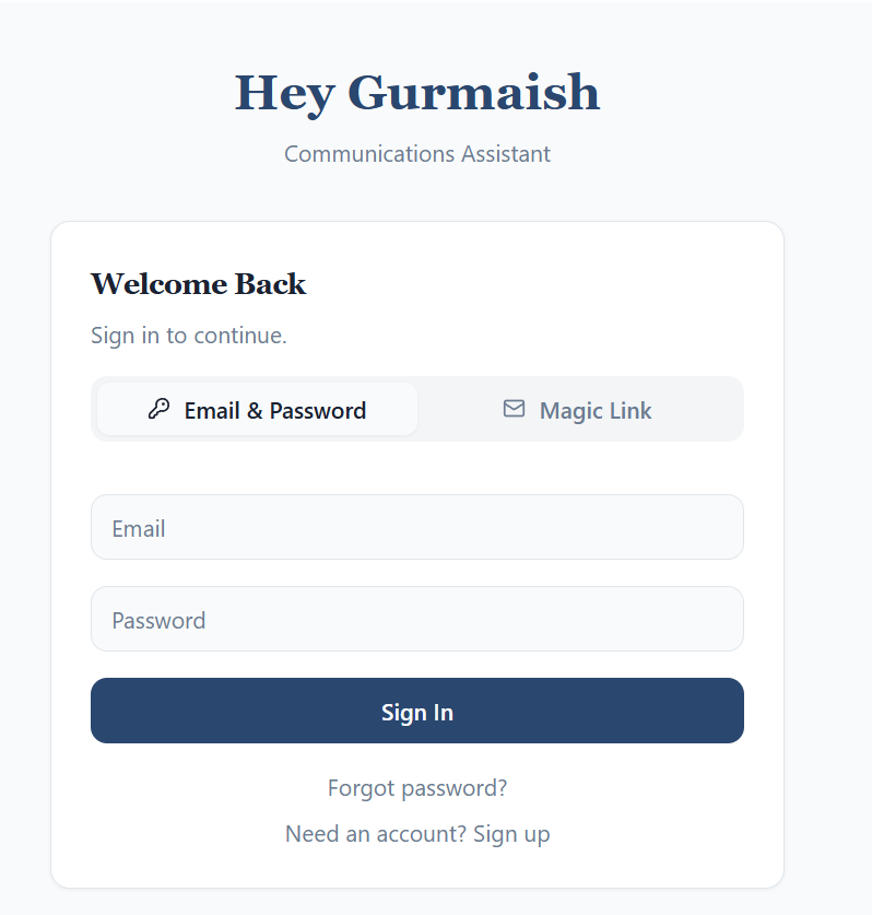Product screenshot